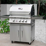 Bonfire 3 Burner Cart + Cover + Rotisserie + Lifetime Warranty BBQ GRILL Bonfire Barbecue grills   