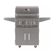 Bonfire 3 Burner Cart + Cover + Rotisserie + Lifetime Warranty BBQ GRILL Bonfire Barbecue grills Bonfire 3 Burner Double Door Cart Model - LPG  