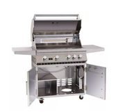 Bonfire 4 Burner Double Door +Cover+Rotisserie + Lifetime Warranty BBQ GRILL Bonfire Barbecue grills   