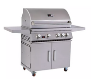 Bonfire 4 Burner Double Door +Cover+Rotisserie + Lifetime Warranty BBQ GRILL Bonfire Barbecue grills   