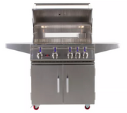 Bonfire 4 Burner Double Door +Cover+Rotisserie + Lifetime Warranty BBQ GRILL Bonfire Barbecue grills   