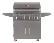 Bonfire 4 Burner Double Door +Cover+Rotisserie + Lifetime Warranty BBQ GRILL Bonfire Barbecue grills Bonfire 4 Burner Double Door Cart Model - LPG  