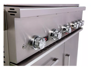 Bonfire 500 Prime Door/Drawer Cart +Cover+Rotisserie + Lifetime Warranty BBQ GRILL Bonfire Barbecue grills   