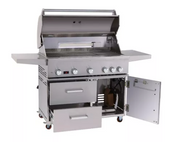 Bonfire 500 Prime Door/Drawer Cart +Cover+Rotisserie + Lifetime Warranty BBQ GRILL Bonfire Barbecue grills   