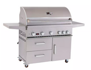 Bonfire 500 Prime Door/Drawer Cart +Cover+Rotisserie + Lifetime Warranty BBQ GRILL Bonfire Barbecue grills   