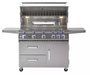 Bonfire 500 Prime Door/Drawer Cart +Cover+Rotisserie + Lifetime Warranty BBQ GRILL Bonfire Barbecue grills   