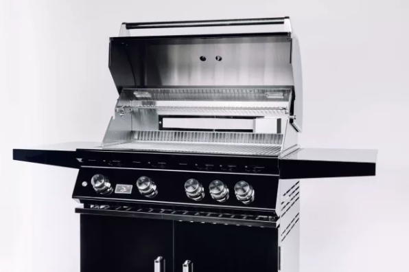 Bonfire 4 Burner Black Cart + Cover + Rotisserie + Lifetime Warranty BBQ GRILL Bonfire Barbecue grills   