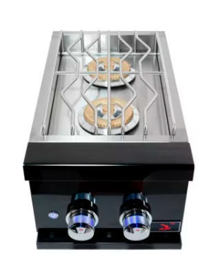 Bonfire Double Size Burner Prime Black BBQ GRILL Bonfire Barbecue grills   