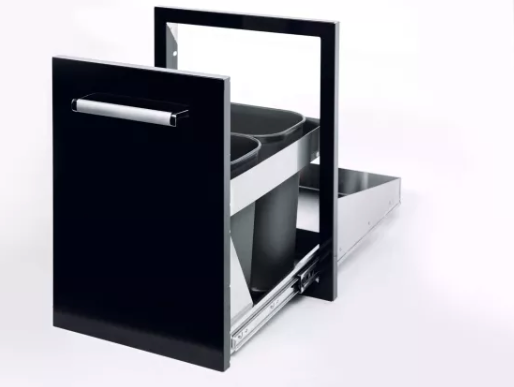 Bonfire Trash Can Black BBQ GRILL Bonfire Barbecue grills   