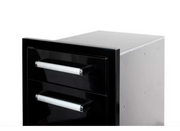 Bonfire Triple Drawer Black BBQ GRILL Bonfire Barbecue grills   