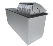 Tango 7 Foot outdoor package grilling station BBQ GRILL SunStone Barbecue Grills   