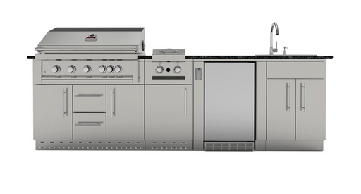 Sunstone Cabinet Package DELUXE BBQ GRILL SunStone Barbecue Grills   