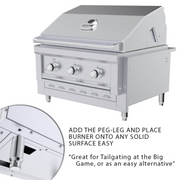 33" Sunstone Universal Appliance Jacket BBQ GRILL SunStone Barbecue Grills   