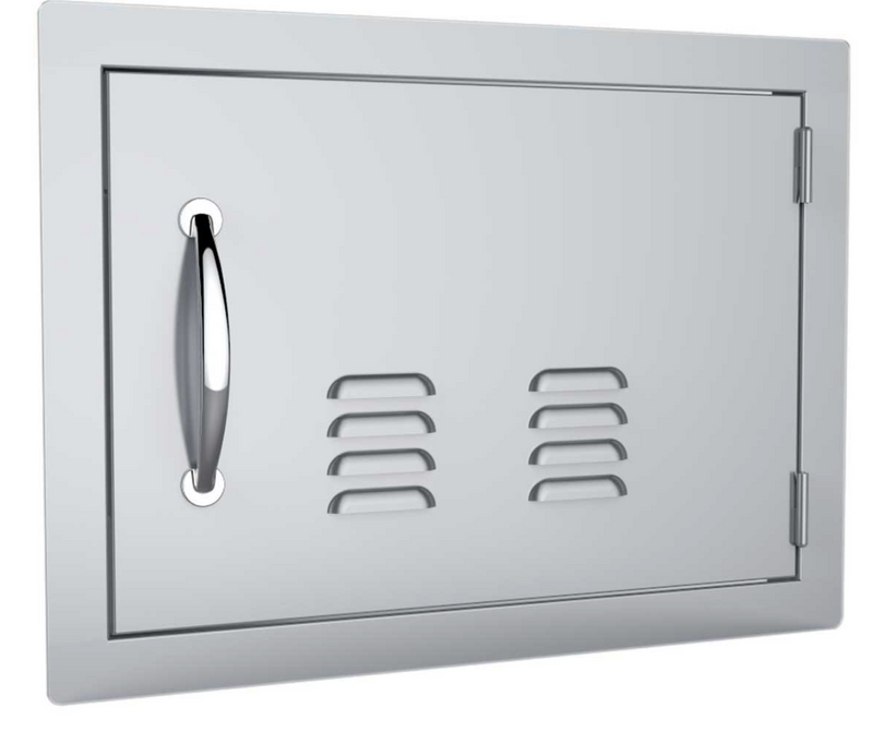 14x20 & 17x24 Horizontal Access Door Vented BBQ GRILL SunStone Barbecue Grills 14x20 & 17x24 Horizontal Access Door Vented - Right Swing  