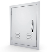 14x20 & 17x24 Vertical Access Door Vented BBQ GRILL SunStone Barbecue Grills 14x20 & 17x24 Vertical Access Door Vented - Left  Swing A-DV1420-L  