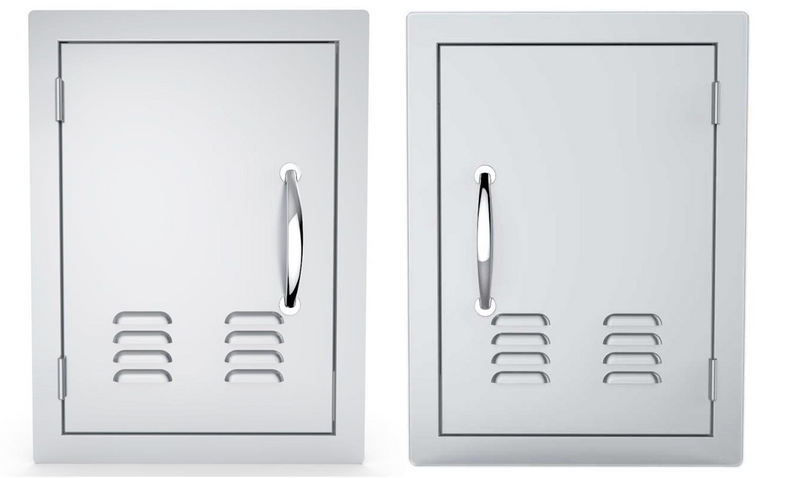 14x20 & 17x24 Vertical Access Door Vented BBQ GRILL SunStone Barbecue Grills   