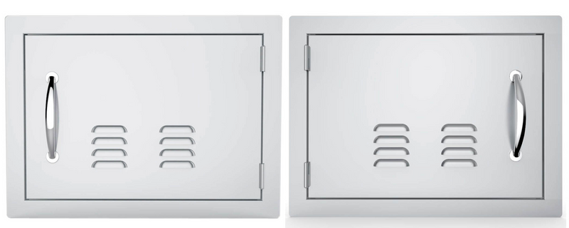 14x20 & 17x24 Horizontal Access Door Vented BBQ GRILL SunStone Barbecue Grills   