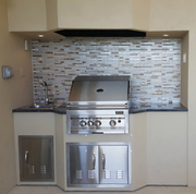 36" Vented Double Door Flush Mount BBQ GRILL SunStone Barbecue Grills   