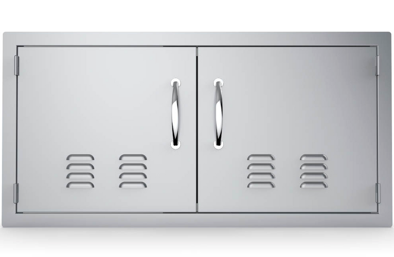 36" Vented Double Door Flush Mount BBQ GRILL SunStone Barbecue Grills   