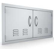 42" Vented Double Door Flush Mount BBQ GRILL SunStone Barbecue Grills   