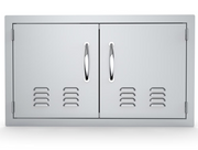 42" Vented Double Door Flush Mount BBQ GRILL SunStone Barbecue Grills   