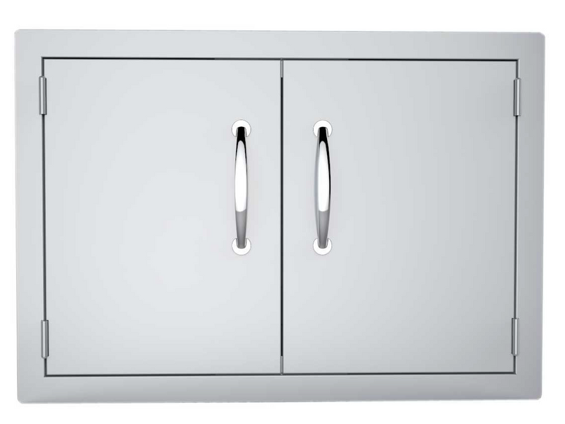30" Flush Mount Double Door Dry Storage Pantry BBQ GRILL SunStone Barbecue Grills   