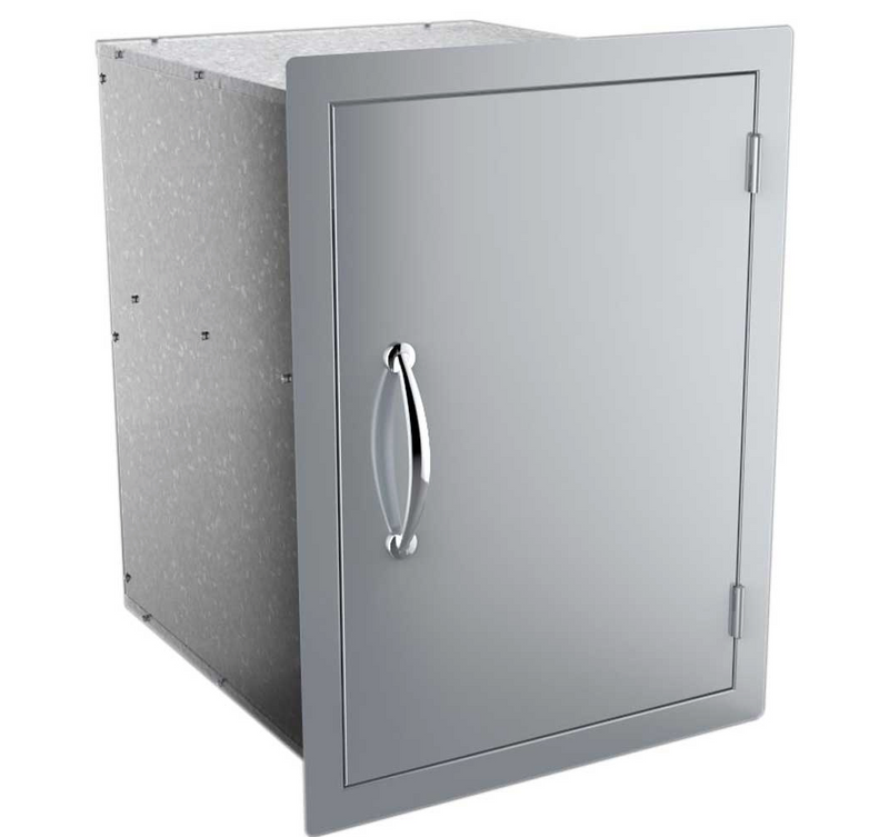 17" x 24" Flush Mount Vertical Dry Storage Pantry Cabinet BBQ GRILL SunStone Barbecue Grills   