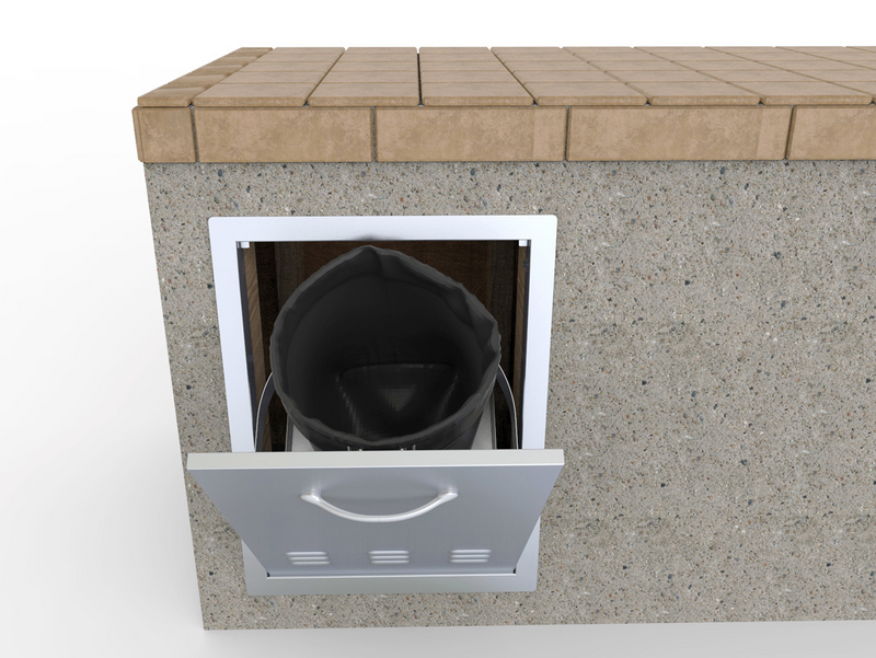 20" Tank Tray Swivel Action Door Combo BBQ GRILL SunStone Barbecue Grills   