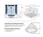 Platinum Superior Steam Shower - Grey Spas Maya Bath LLC   