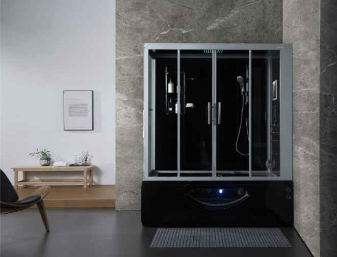 Platinum Catania Steam Shower - Black Spas Maya Bath LLC   