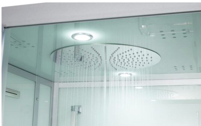 Platinum Arezzo Steam Shower - White Spas Maya Bath LLC   