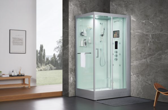 Platinum Lucca Steam Shower - White Spas Maya Bath LLC   