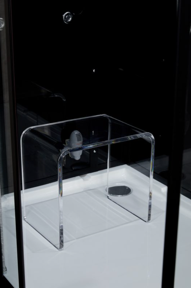 Platinum Anzio Steam Shower - Black Spas Maya Bath LLC   