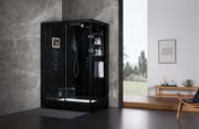 Platinum Anzio Steam Shower - Black Spas Maya Bath LLC   