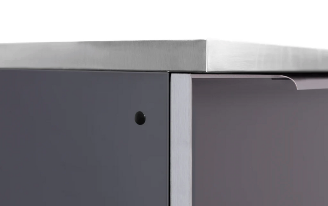Outdoor Kitchen Aluminum 6 Piece Cabinet Set + Countertop outdoor funiture New Age   