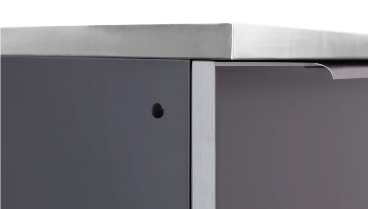 Outdoor Kitchen Aluminum 4 Piece Cabinet Set Top + Bottom outdoor funiture New Age   