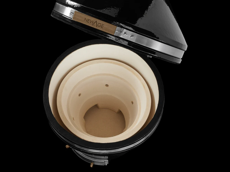 Kamado Platinum 22 in. Blue BBQ GRILL New Age   