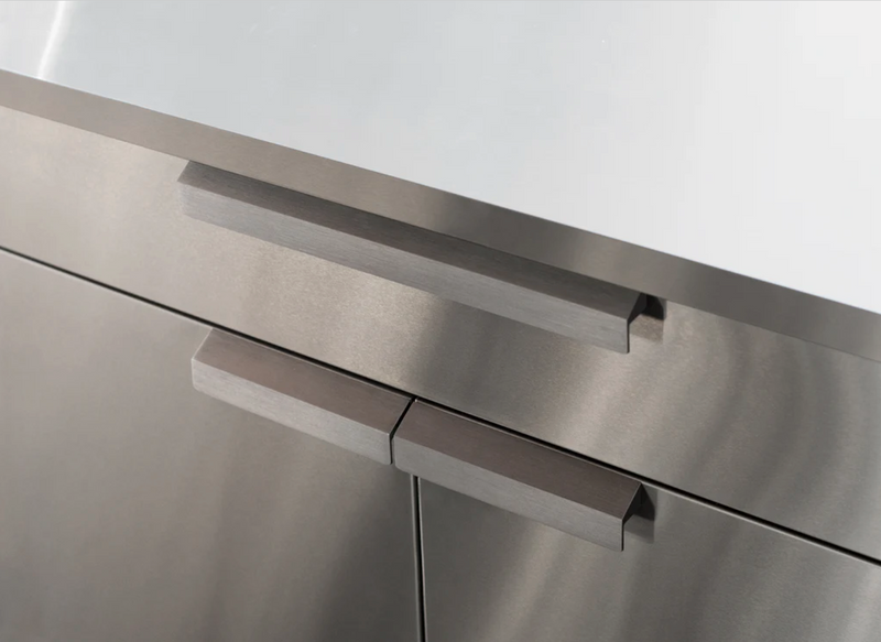 Outdoor Kitchen Stainless Steel 3 Piece Cabinet Set + 33'' Grill outdoor funiture New Age   