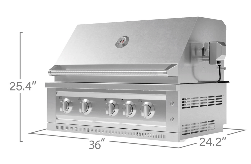 Platinum Grill Stainless Steel 36'' BBQ GRILL New Age   