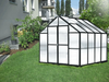 Riverstone Monticello Growers Edition 8 ft x 8 ft Greenhouse Black MONT-8-BK-GROWERS Greenhouses RiverStone   