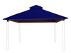 Riverstone Industries 14 ft. sq. ACACIA Gazebo Roof Framing and Mounting Kit With Pacific Blue Canopy & Gazebo Tops RiverStone   