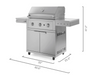 Platinum Grill Stainless Steel 33'' Free Stand BBQ GRILL New Age   