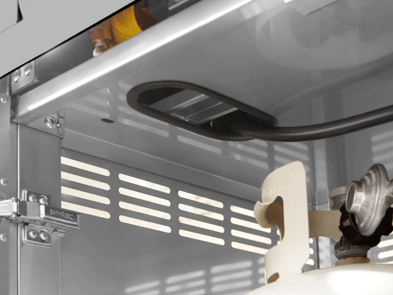 Platinum Grill & Dual Side Burner 33'' Free Stand BBQ GRILL New Age   