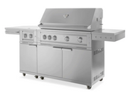Platinum Grill & Dual Side Burner 40'' Free Stand BBQ GRILL New Age   