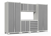 Pro Series 7 Piece Cabinet Set outdoor funiture New Age Pro Series 7 Piece Cabinet Set - Platinum Stainless Steel 