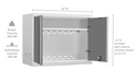 Pro Series Wall Cabinet outdoor funiture New Age   