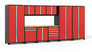 Pro Series 10 Piece Cabinet Set outdoor funiture New Age Pro Series 10 Piece Cabinet Set - Red Bamboo 