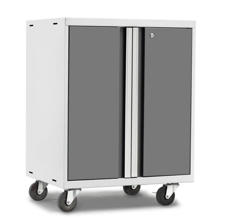 Pro Series 2-Door Base Cabinet outdoor funiture New Age Pro Series 2-Door Base Cabinet - Platinum  