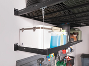 Pro Series 4 ft. x 8 ft. Wall Mounted Steel Shelf outdoor funiture New Age   