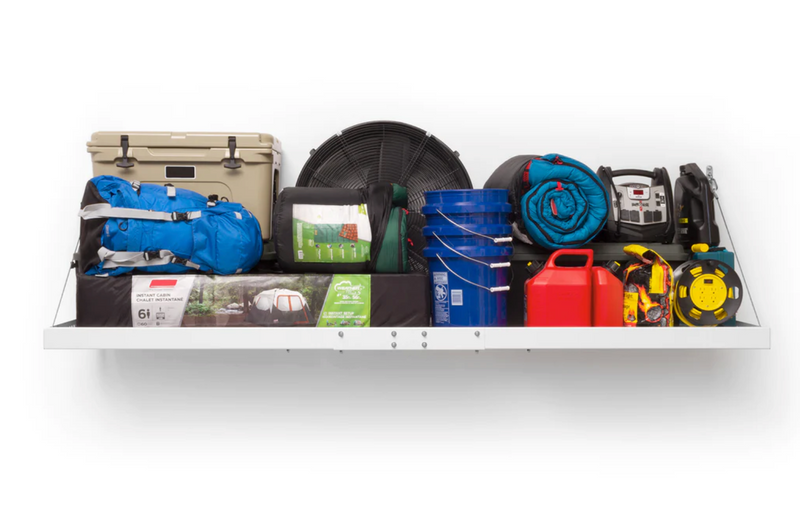 Pro Series 2 ft. x 4 ft. Wall Mounted Steel Shelf outdoor funiture New Age   